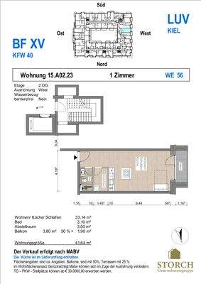 Grundriss WE 56 Baufeld XV 