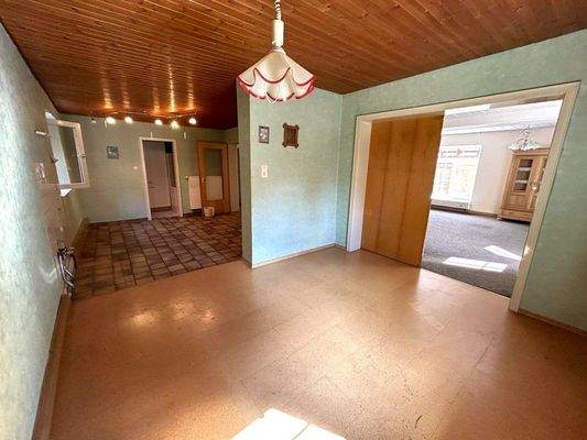 Esszimmer im Erdgeschoss