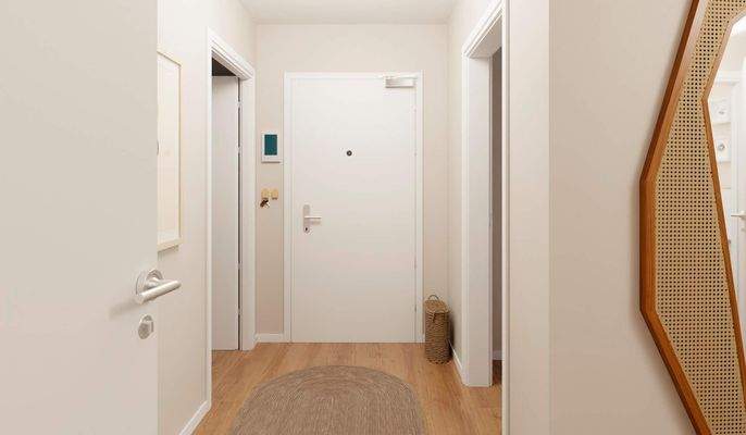 Heller und freundlicher Eingangsbereich