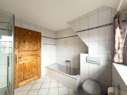Badezimmer Obergeschoss 