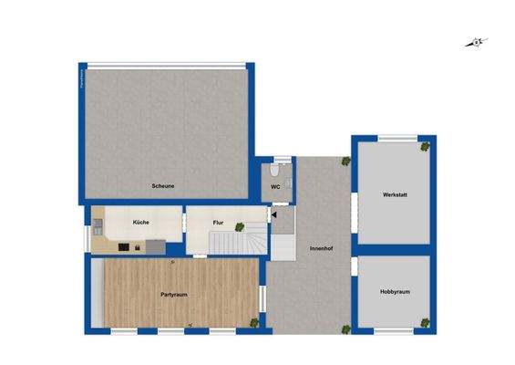 Grundriss Erdgeschoss