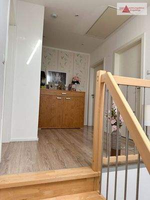 Aufgang ins Obergeschoss