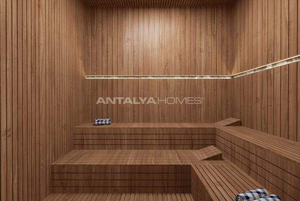 Sea-View Flats in a Complex in Alanya Tosmur