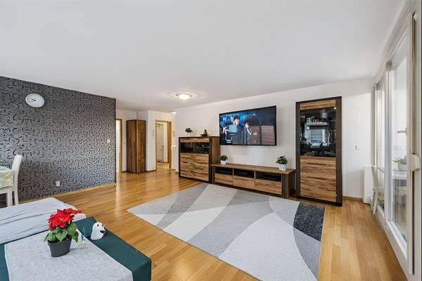 Visualisierung Wohn- und Esszimmer