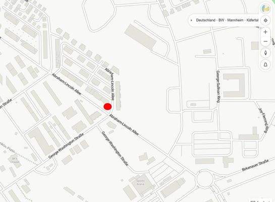 Lage in MA Käfertal /Franklin 