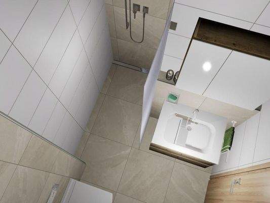 Bad -Vogelperspektive