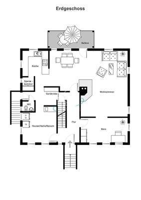 Grundriss Erdgeschoss