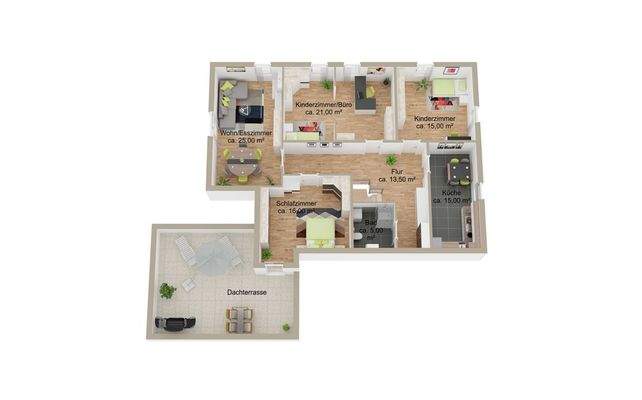 Grundriss Dachgeschoss