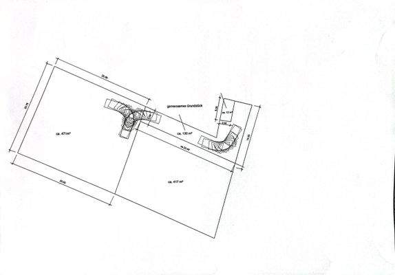 Plan nach Vermessung