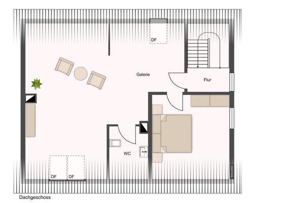 Grundriss Dachgeschoss