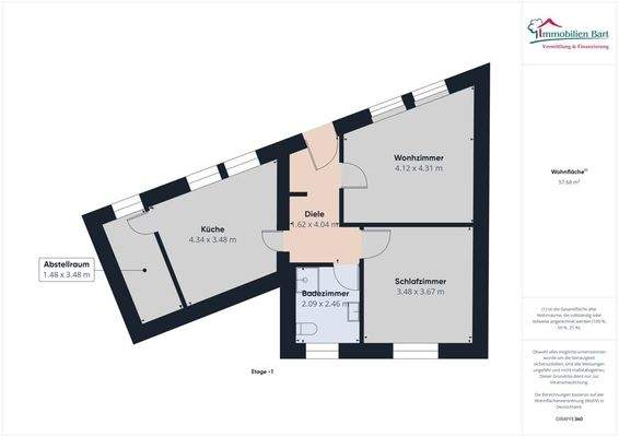 Grundriss Einliegerwohnung