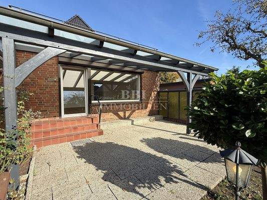 Überdachter Terrassenbereich