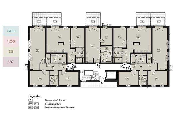 Übersicht Erdgeschoss