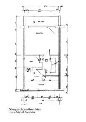Obergeschoss-Grundriss