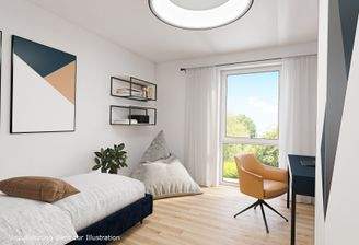 Kinderzimmer Illustration