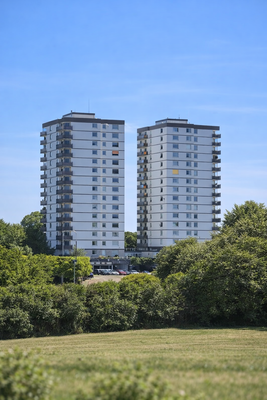 Wohnen in der 9. Etage