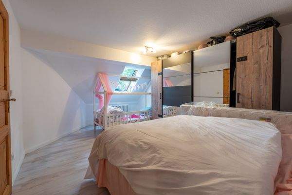 Schlafzimmer im Dachgeschoss