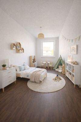Visualisierung - Einrichtungsbeispiel Kinderzimmer
