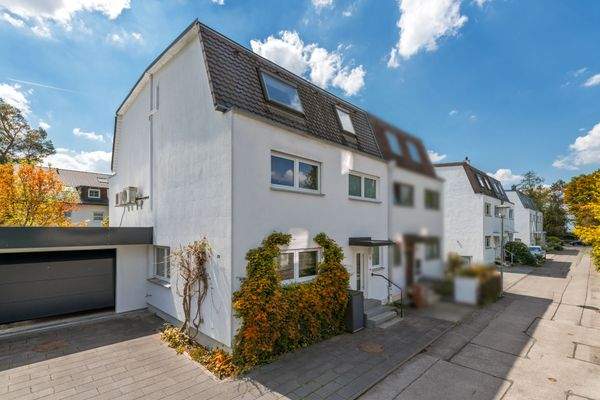 Außenansicht Doppelhaushälfte