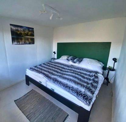 separates Schlafzimmer mit Aussicht