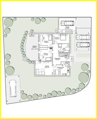 Grundriss Grundstück