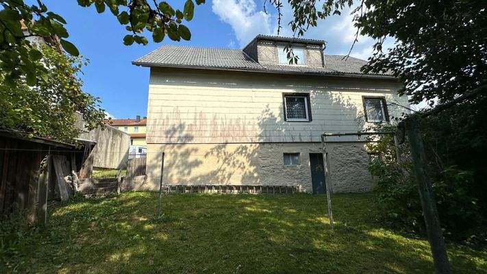 Ansicht vom Garten aus