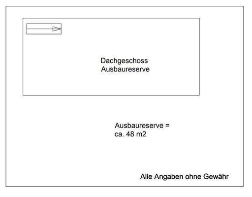 Grundriss Dachgeschoss 
