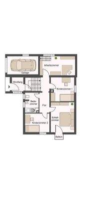 Grundriss Obergeschoss