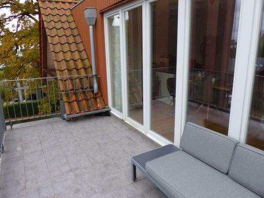 Viel Platz auf der eigenen Dachterrasse