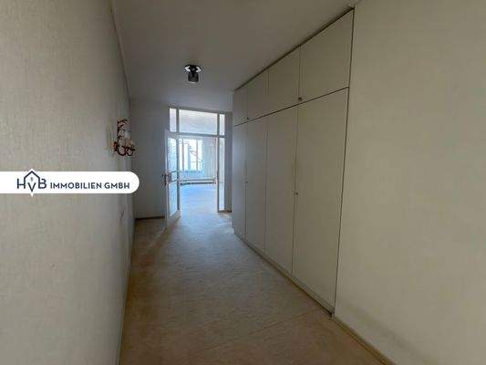 Flur zu den Schlafräumen