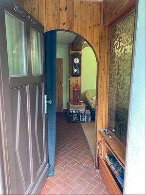 Hauseingang Rückseite