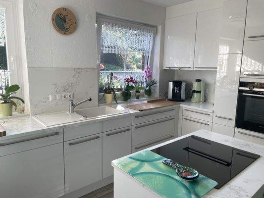 Ein Blick in die Küche im EG