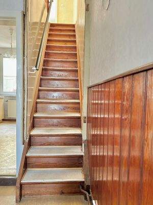 Aufgang in Obergeschoss