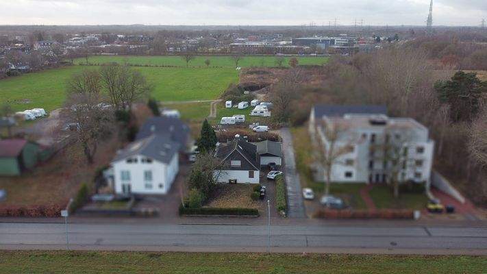 Blick von oben, Richtung Westen 