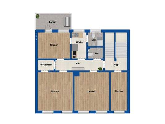 Grundriss 1. Obergeschoss 