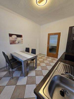 Aufenthaltsbereich mit Küche