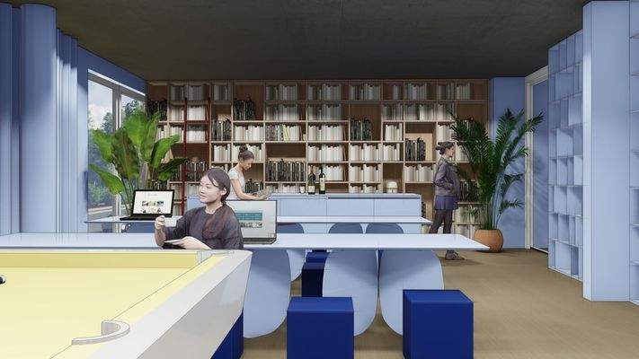 Gemeinschaftsraum Beispiel