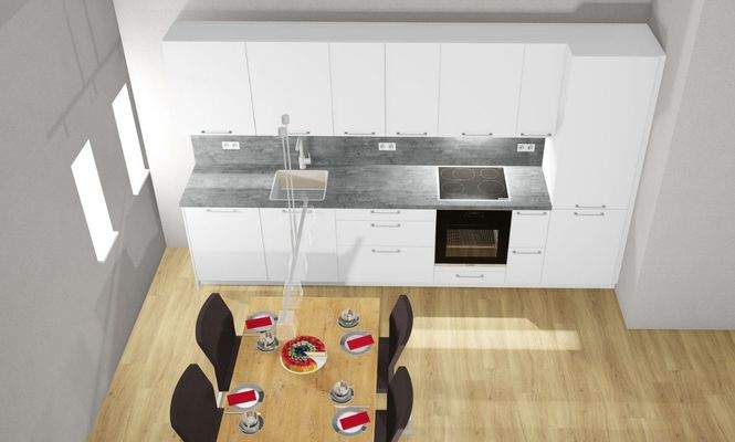 Visualisierung Küche Whg. 15