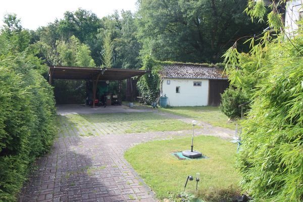 Carport + Schuppen