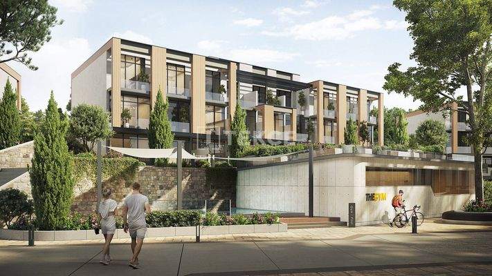 3-Storey Villas with Gardens in a Gated Complex in Başakşehir