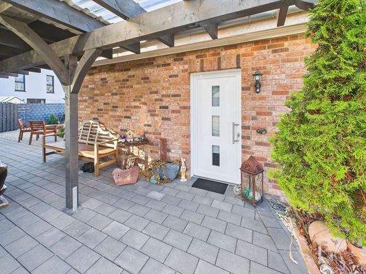 Barrierefreier Hauseingang