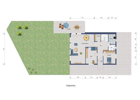 Grundriss Erdgeschoss