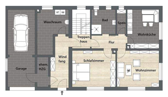 Grundriss Erdgeschoss