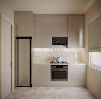 Apartments in a Complex near Bagdat Avenue in Istanbul Kadikoy