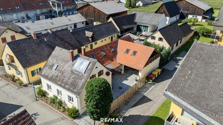 Drohnenansicht Südost