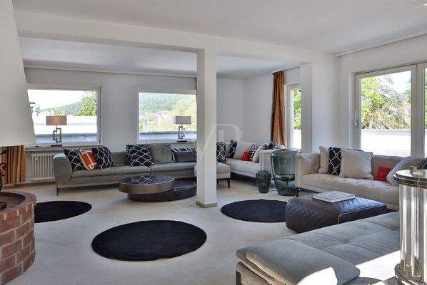 Wohnbereich Penthouse obere Ebene