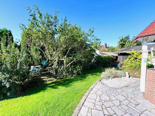 An Ihrer Terrasse gen Süden