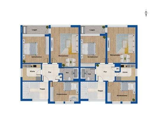 Grundriss 1. Obergeschoss