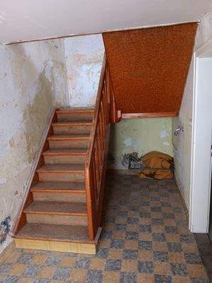 Treppenaufgang im "alten" Hausanbau