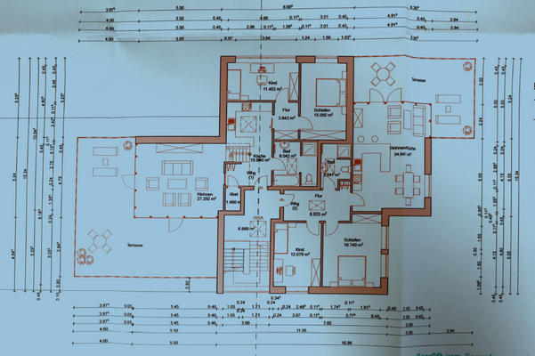 Grundrisse beider Penthouse-Wohnung